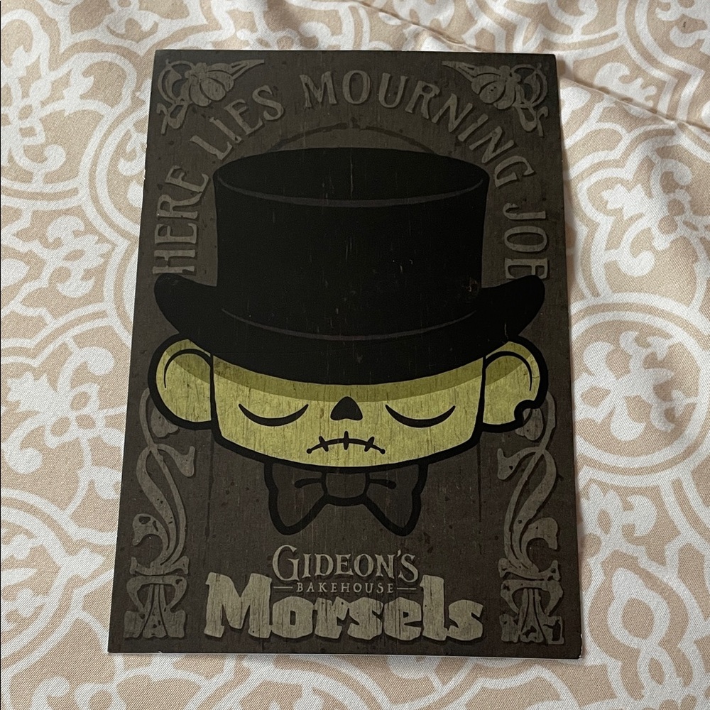 Gideon's Bakehouse 'Morsels' March 2026 Menu Card